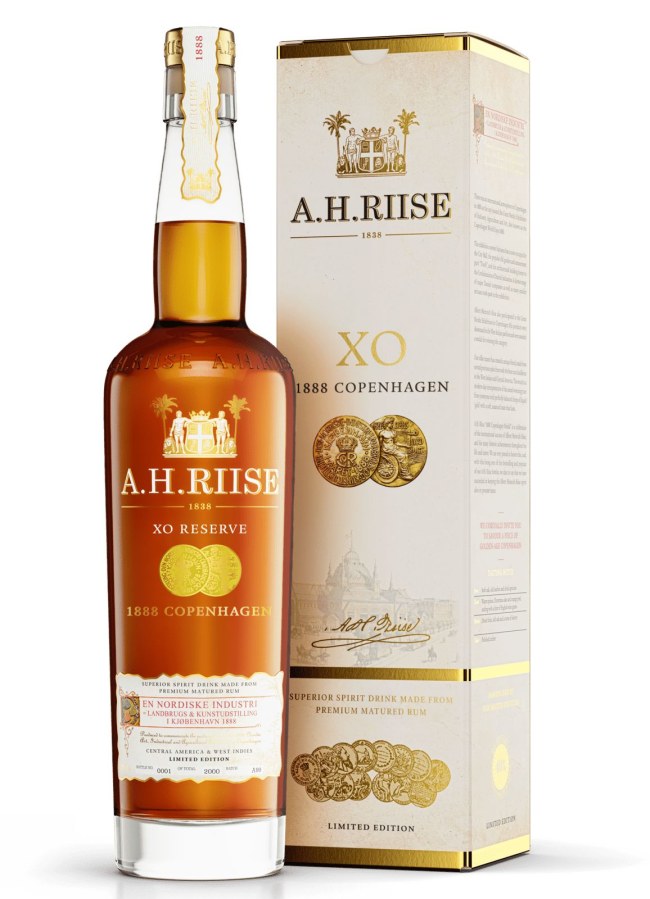 A.H.Riise RUM Gold Medal 1888 0,7 L, 40%