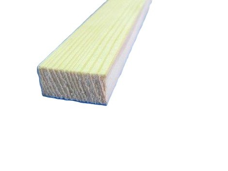 Lišta masivní jehličnatá 17 x 10 mm obdélník 2400 mm - Vybavení pro dům a domácnost Obložení, trámy, palubky dřevo
