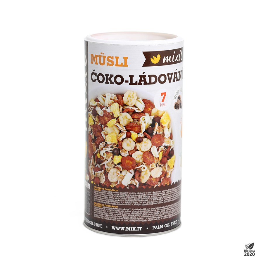 Müsli čoko-ládování 650 g MIXIT - Delikatesy, dárky Delikatesy