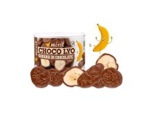 Banán mrazem sušený v mléčné čokoládě 170 g MIXIT