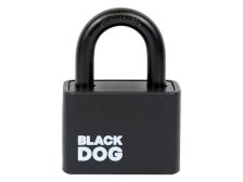 Zámek visací ocelový RV.BLACKDOG.40 černý 5 ks klíčů