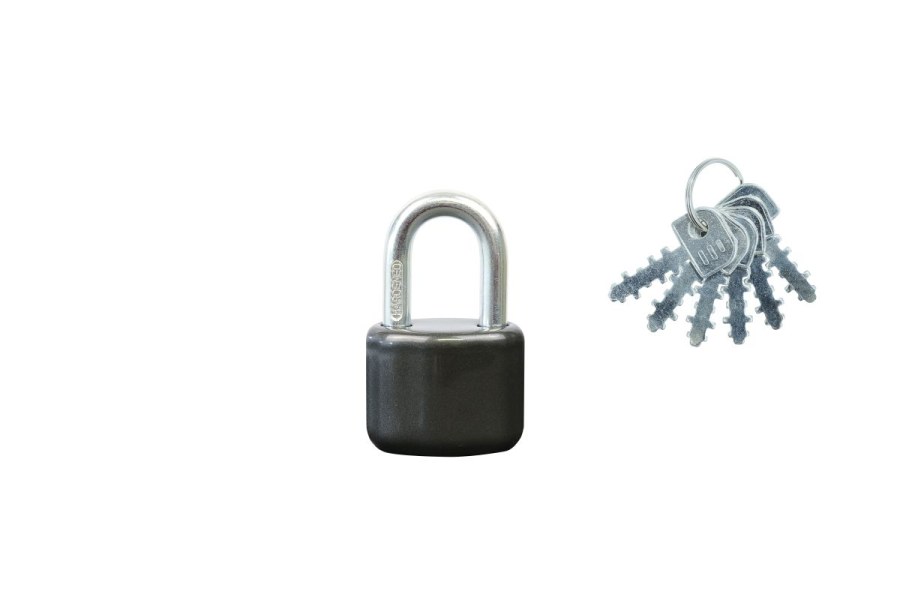 Zámek visací ocelový RV.13.50 6 ks klíčů - Vložky,zámky,klíče,frézky Zámky visací Zámky visací obyčejné