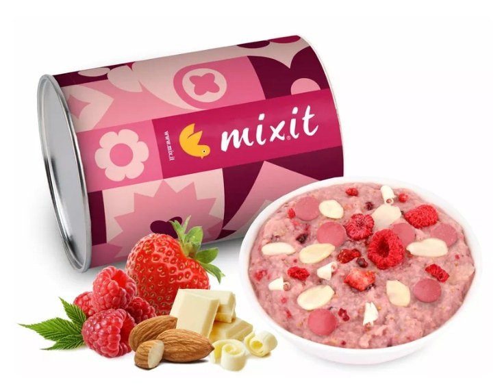 Kaše jáhlová jahody, maliny a ostružiny 230 g MIXIT - Delikatesy, dárky Delikatesy