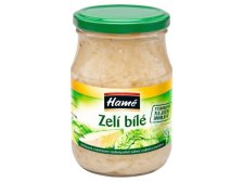 Zeli sterilované bílé 320g ve skle Hamé