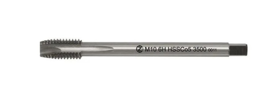 Závitník strojní M18x1,5 ISO2 HSSCo5 TiN DIN 374 B