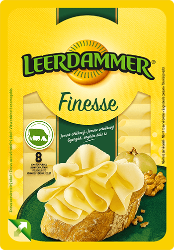 Sýr LEERDAMMER Finesse jemně oříškový plnotučný plátky 80 g Sýr LEERDAMMER Finesse jemně oříškový plnotučný plátky 80 g - Delikatesy, dárky Ostatní delikatesy