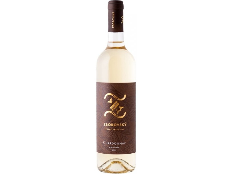 Víno Chardonnay 2021 PS suché, 0,75 l č. š.2321, alk. 12% - Víno tiché Tiché Bílé