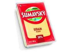 Sýr Šumavský Eidam 30% plátky 100 g