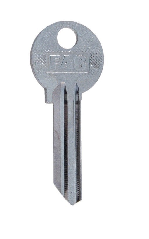 Klíč FAB 4096aa ND N R75 krátký - Vložky,zámky,klíče,frézky Klíče odlitky Klíče cylindrické