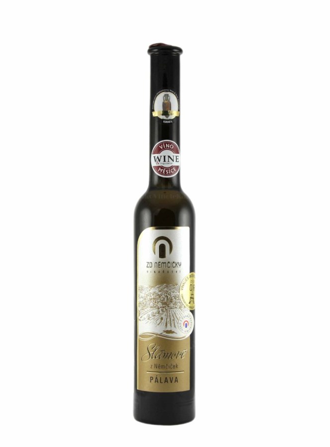 Víno Pálava 2015 slámové sladké, 0,2 l č. š. 35-15, alk.10% - Víno tiché Dezertní Bílé