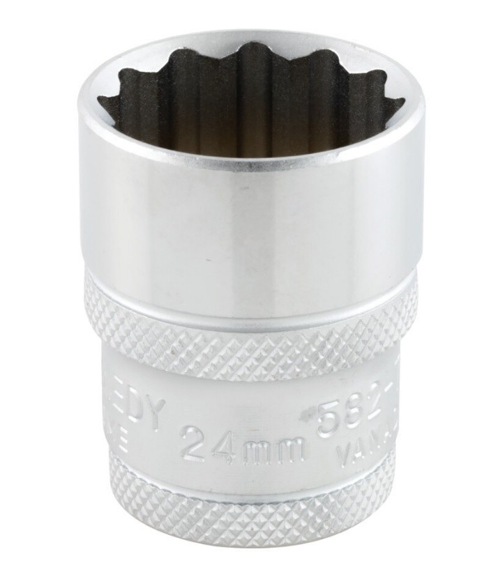 Hlavice nástrčná 12-hranná 1/2" metrická 22 mm Hlavice nástrčná 12-hranná 1/2" metrická 22 mm - Nářadí ruční a elektrické, měřidla Nářadí ruční Klíče, hlavice nástrčné