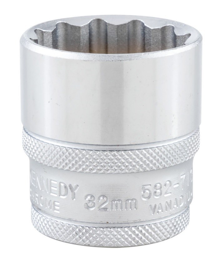 Hlavice nástrčná 12-hranná 1/2" metrická 33 mm Hlavice nástrčná 12-hranná 1/2" metrická 33 mm - Nářadí ruční a elektrické, měřidla Nářadí ruční Klíče, hlavice nástrčné