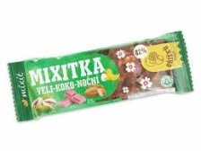 Tyčinka Veli - koko - noční s ovocem, ořechy a čokoládou 44 g MIXIT