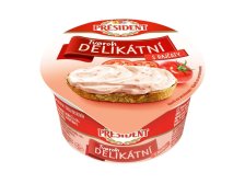 Tvaroh PRÉSIDENT delikátní, rajče 125 g