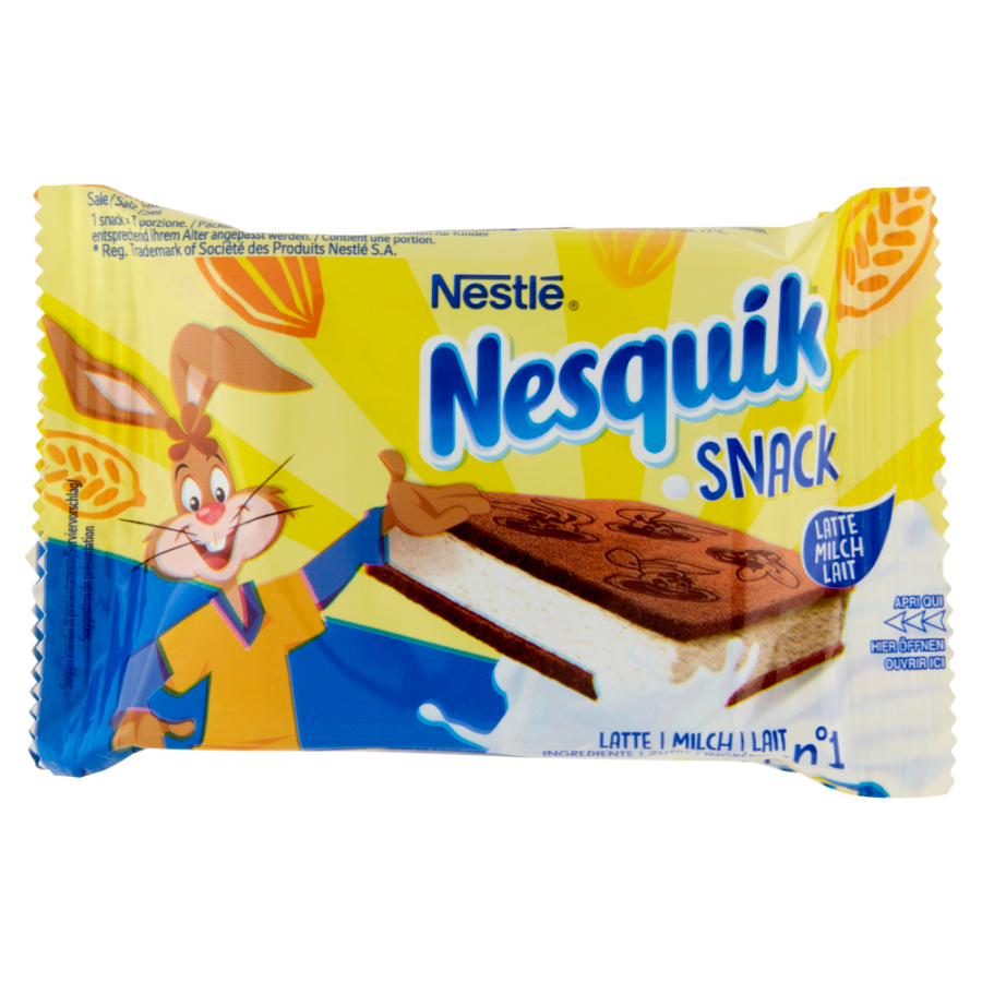 Snack mléčný NESQUIK 26 g Snack mléčný NESQUIK 26 g - Delikatesy, dárky Ostatní delikatesy