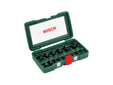 Sada fréz s karbidem wolframu, 15 kusů BOSCH