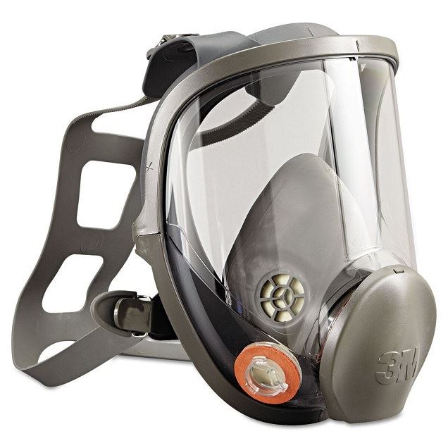 Celoobličejová maska 3M 6000 (velikost L) - Pomůcky ochranné a úklidové Pomůcky ochranné Přilby, štíty, respirátory