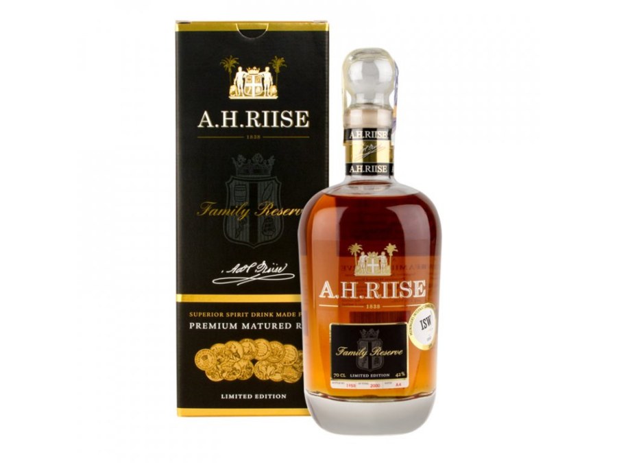 Rum A.H.Riise Family Reserva Solera 1838 Limited Edition 0,7l, alk. 42% dárkové balení - Whisky, destiláty, likéry Rum