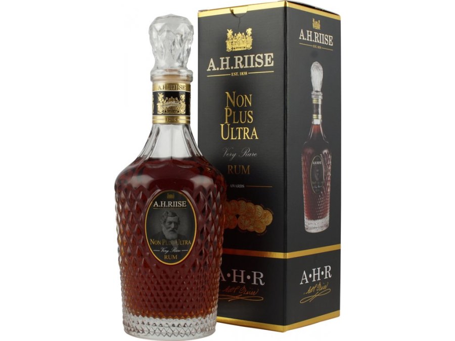 Rum A.H.Riise Non Plus Ultra Very Rare 0,7l, alk. 42% dárkové balení - Whisky, destiláty, likéry Rum