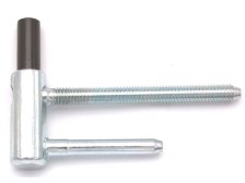 Závěs dveřní 80/10 SD spodní díl, pravo-levý, M8 x 80 PH, zinek modrý ~ (balení 50 ks)