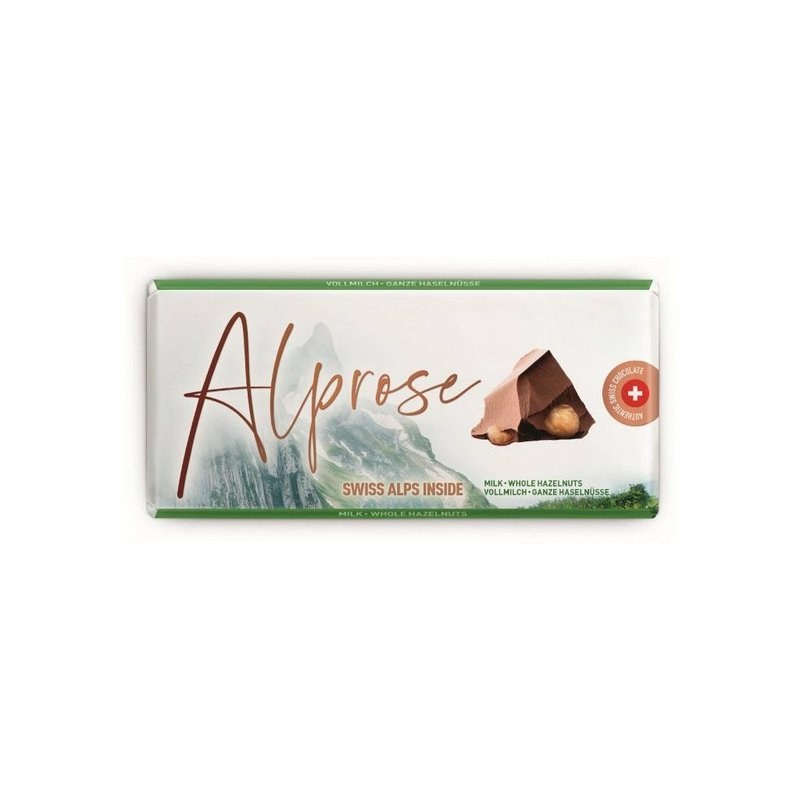 Čokoláda mléčná s oříšky Alprose 300 g