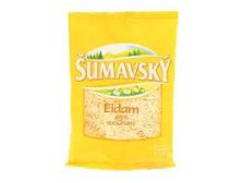 Sýr Šumavský Eidam 45% strouhaný 100 g