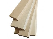 Práh dřevěný šíře 80 mm, délka 800 mm, výška 19 mm buk