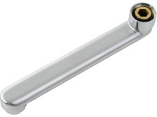 Ramínko rovné, 200 mm chrom BALLETTO