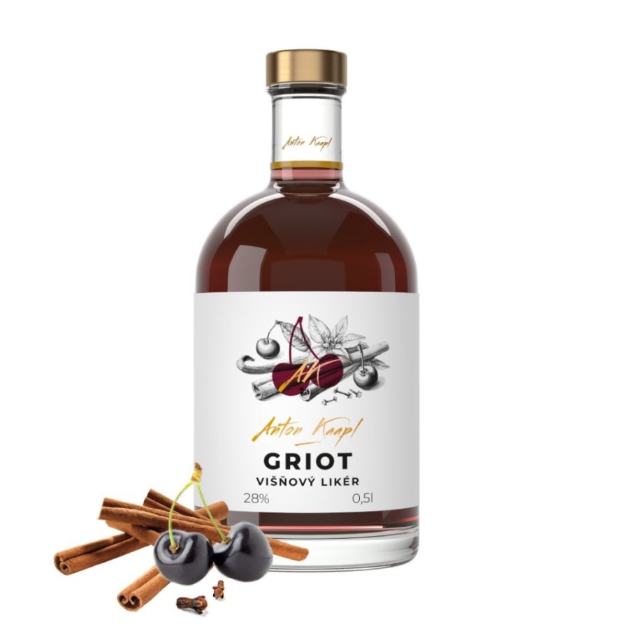 Griot 28%, 0,5 l Anton Kaapl - Whisky, destiláty, likéry Pálenka