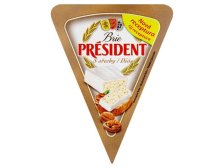 Sýr PRÉSIDENT plísňový Brie vlašské ořechy 125 g