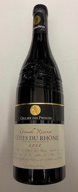 Víno Cotes du Rhone Grande Réserve 75 CL 2022 AOP suché červené, alk. 14,5% - Víno tiché Tiché Červené