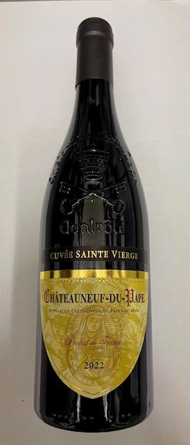 Víno Chateauneuf du Pape LES SAINTE VIERGE 2022 RED 0,75 l červené, alk. 14,5% - Víno tiché Tiché Červené