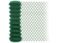 Pletivo čtyřhranné poplastované IDEAL Zn + PVC (s napínacím drátem) - výška 100 cm, zelená, 15 m