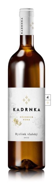 Víno Ryzlink vlašský VH 2022 Ořechová hora, polosuché, č.š. 14/22, 0,75 l, 13%