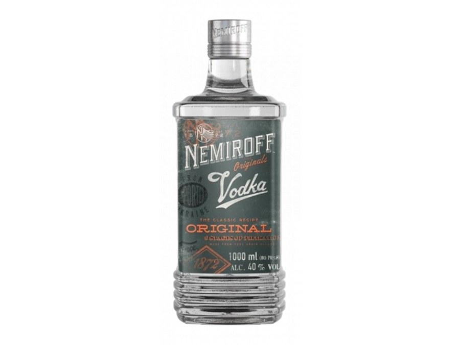 Vodka Nemiroff Original 1 l alk. 40 % - Whisky, destiláty, likéry Vodka