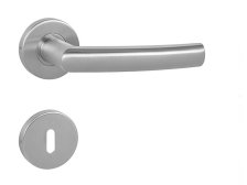 Kování rozetové ESSO-R klika/klika klíč broušená nerez BN