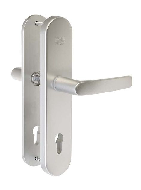 Kování bezpečnostní FAB BK301 klika/klika 90 mm vložka F1 - Kliky, okenní a dveřní kování, panty Kování dveřní Kování dveřní bezpečnostní