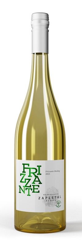 Víno Frizzante Riesling MZV suché 2023 0,75 l č.š. 0423 alk. 11,0 % - Víno tiché Tiché Bílé