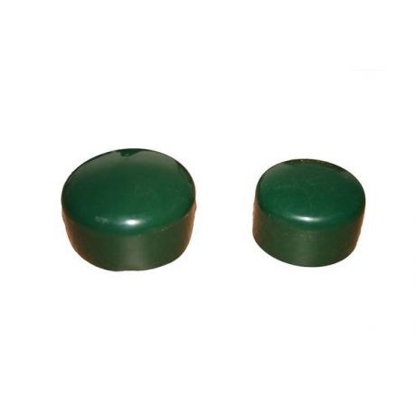 Krytka O 48 mm, barva PVC zelená 6005 - Vybavení pro dům a domácnost Ploty, pletivo, sloupky, vzpěry, pří