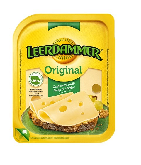 Sýr LEERDAMMER Original plátky 100 g - Delikatesy, dárky Ostatní delikatesy