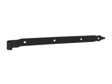 Závěs pásový odsazený ZPK 500 d 13 mm c 500 x 11 x 35 x 4 mm černý
