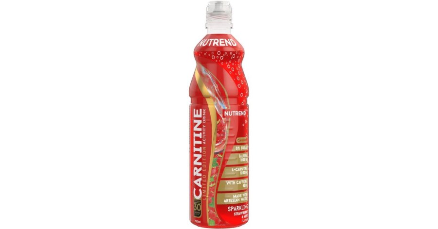 Nápoj CARNITINE ACTIVITY drink WITH coffeine 750 ml jahoda a máta - Delikatesy, dárky Delikatesy