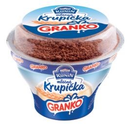 Krupice mléčná s Grankem v topperu 150 g KUNÍN - Delikatesy, dárky Ostatní