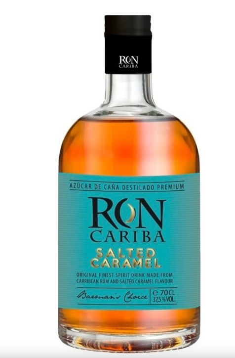 Rum Cariba slaný karamel 37,5% 0,7 l třtinový destilát - Whisky, destiláty, likéry Rum