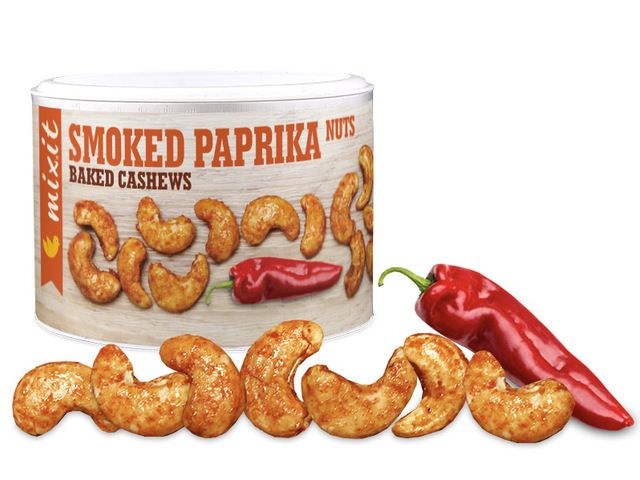 Oříšky z pece uzená paprika 150 g MIXIT - Delikatesy, dárky Delikatesy