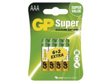 Baterie alkalická B13118 - GP SUPER LR03 AAA