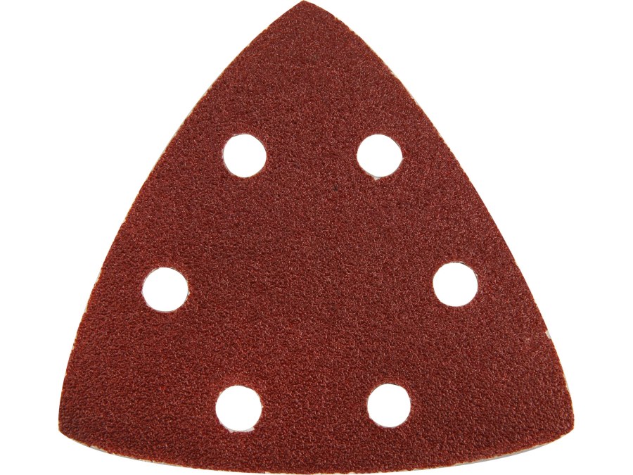 Papír brusný delta 93 mm, P60, 6 otvorů balení 20 ks - Brusivo, vrtáky, závitořezy, kartáče Brusné a řezací materiály Plátna, papíry, pásy brusné
