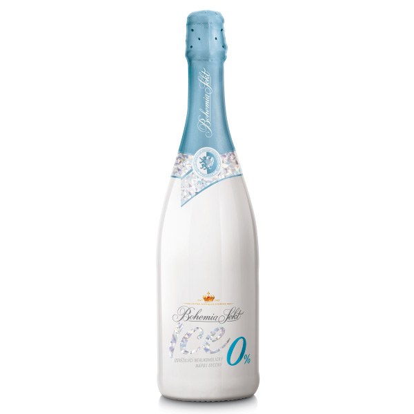 Sekt Bohemia Ice nealko 0,75 l - Nealkoholické víno, perlivé víno, sekt