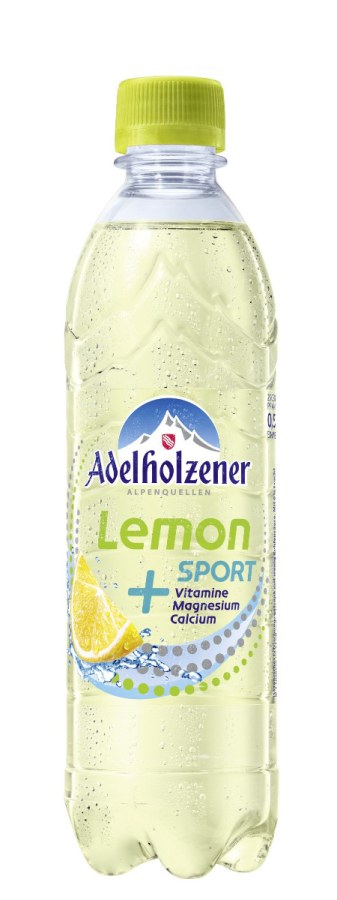 Voda Adelholzener Sport Lemon 500 ml - Delikatesy, dárky Káva, čaj, nealkoholické nápoje