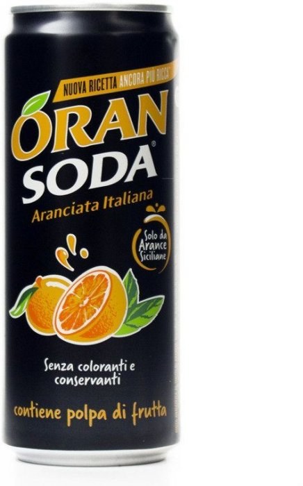 Limonáda Orange Soda 0,33 l plech Limonáda Orange Soda 0,33 l plech - Delikatesy, dárky Káva, čaj, nealkoholické nápoje